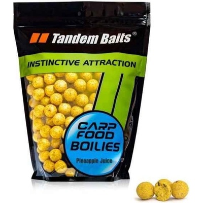 Tandem Baits Carp Food Boilies 1kg 18mm Ananásový Džús