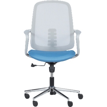 Bittel Работен офис стол Carmen 7063 - сив-син (3520533)