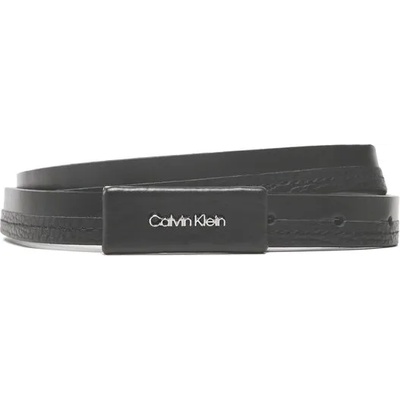 Calvin Klein Дамски колан Calvin Klein Daily Dressed Plaque 2cm Belt K60K610499 Черен (Daily Dressed Plaque 2cm Belt K60K610499)