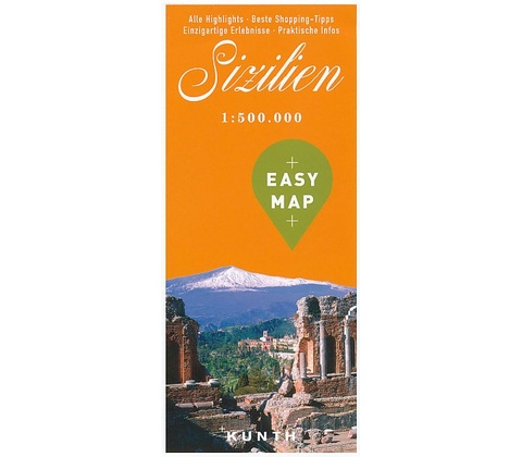 Sicilie Easy Map