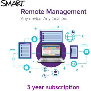 Smart Technologies Software SMART Remote Management - абонамент за 3 години (SRM-3)