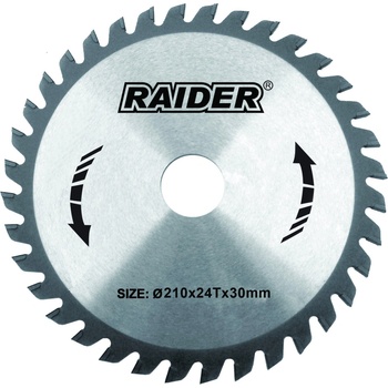 Raider Диск за циркуляр 210х24Tx30.0mm (0163133)