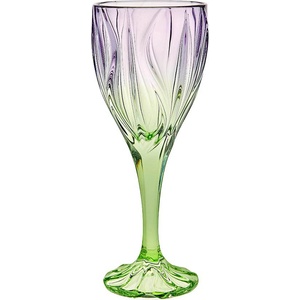 Bohemia 1845 Чаша за вино Bohemia 1845 Ocean Green&Purple 270ml, 6 броя