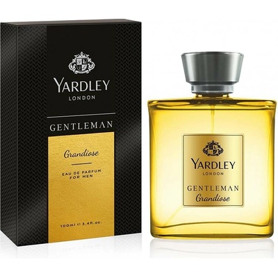 Yardley Gentleman Grandiose s tóny citrusů ovoce čokolády karamelu dřevin a vanilky parfémovaná voda pánská 100 ml
