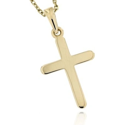 Zlatnictví U Kostela Zlatý přívěsek hladký křížek 2843