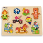 ANDREU Toys Дървен пъзел с дръжки Andreu toys - Играчки (16454) - ozone
