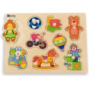 ANDREU Toys Дървен пъзел с дръжки Andreu toys - Играчки (16454) - ozone