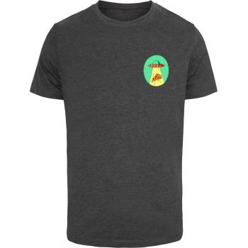 Mister Tee Тениска Ufo Pizza Tee charcoal XXLUB-MT1621-00091 - Черен, размер S