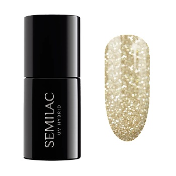 Semilac 260 Uv Gel Polish Platinum Light Gold Гел лак 7ml