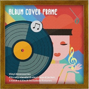 Muziker MUZR65B Стенна стойка за LP записи (MUZR65B)