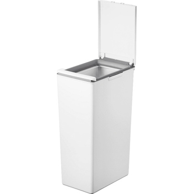 EKO-Europe Кош за отпадъци EKO MORANDI TOUCH с докосване (40 л) - бял (EKO 618740 - White)