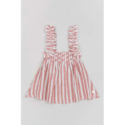 Zippy Детска памучна блуза zippy в розово с десен (ZKGAP0302.23006)