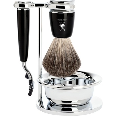 Mühle Rytmo Set 4 Black Pure Badger Mach3