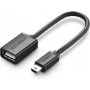 Ugreen 10383 Mini USB (M) to USB 2.0 (F) OTG, 0,1m, šedý