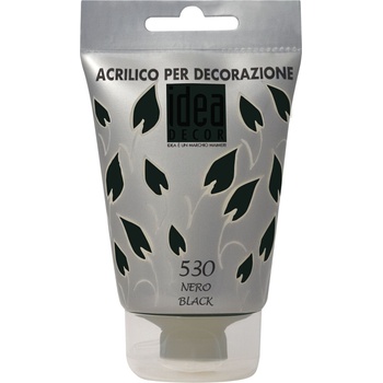 Maimeri Idea Decor АКРИЛНА боя Black 110 ml 1 бр (M3818530)