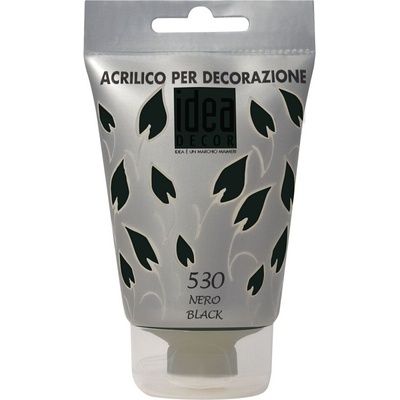 Maimeri Idea Decor АКРИЛНА боя Black 110 ml 1 бр (M3818530)