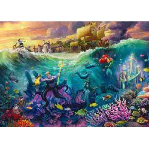 Schmidt Spiele - Puzzle Thomas Kinkade: Disney Dreams Collection - Ursula - 1 000 piese