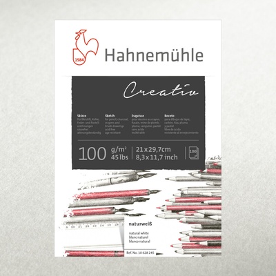 Hahnemühle skicár CREATIV LEPENÁ VÄZBA 100 gsm 100 listov A3