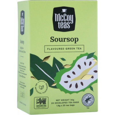 McCoy Teas Čaj zelený Soursop 20 x 1,5 g