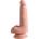 Pipedream Лепяща се пенис отливка Кибер Кожа "king cock plus 5" 18 см