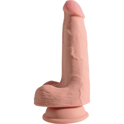 Pipedream Лепяща се пенис отливка Кибер Кожа "king cock plus 5" 18 см