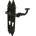 AMIG ДРЪЖКА К-Т 2бр handle МОД. 350 280х45 70мм С БРАВА И ПАТРОН ЧЕРНА МАТ (23550b)