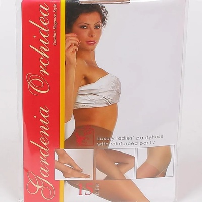 Дамски чорапогащник в бежов цвят полумат - 15 den