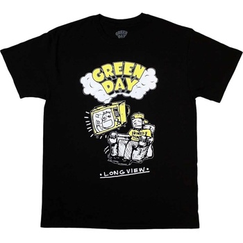Green Day Риза Longview Doodle Unisex Black 2XL (GDTS24MB05)