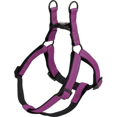 Nobby Нагръдник Classic Reflect SOFT със светлоотразителни ленти и неопренова подплата пурпур/черен дебелина 20-25 мм, обиколка 50-72 см NOBBY Германия 74795-38