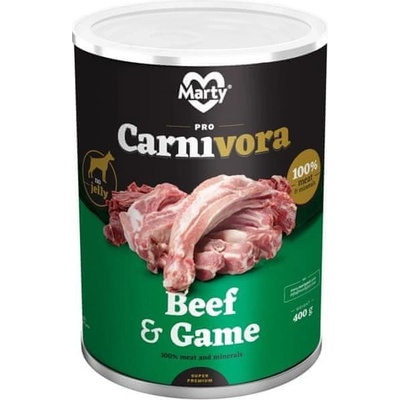 Marty ProCarnivora zverina a hovädzie 400 g