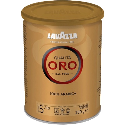 LAVAZZA Мляно кафе Lavazza Qualita Oro, Метална кутия, 250гр