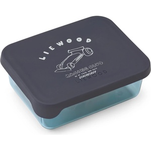 LIEWOOD Детски контейнер за храна Liewood Kid's Ako Tritan Snack Box Food storage - Race Car / Classic Navy - размер One Size (532-3719-0211)