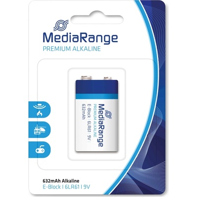 MediaRange Premium E-Block 9V 1ks MRBAT107