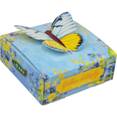 Liran Čaj Yellow butterfly Motýl 6 x 2 g