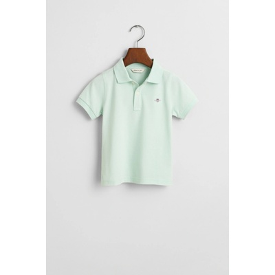 Gant Shield Ss Pique Faded Mint
