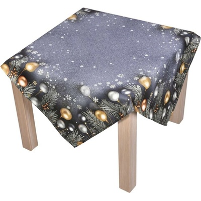 Forbyt Vianočný obrus Ihličie a gule CYH5918C 85x85cm