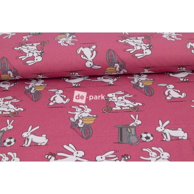 de-park Zimní softshell - Bob a Bobek pro holky - světlý tisk