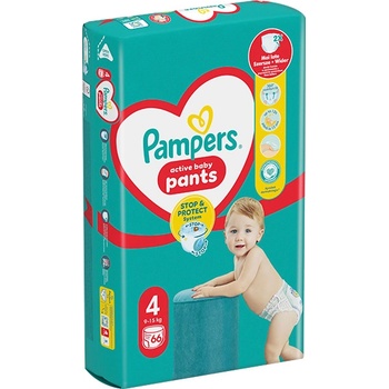 Image 1 of Pampers Гащички Pampers Pants 4 (9-15 кг. ) - 66 броя