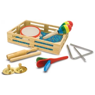 Melissa & Doug - Комплект музикални инструменти - Банда в кутия (10488)