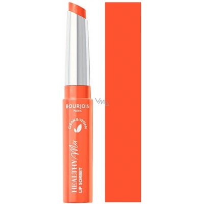 Bourjois Healthy Mix Clean Lip Sorbet vegánsky hydratačný rúž 03 Coral'N Cream 7,4 g