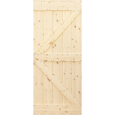 LOFT Posuvné dvere Rustic K borovica 95 x 210 cm