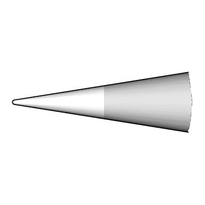 JBC C210020 – kuželový pájecí hrot Ø 0,1 mm