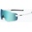 KOO Слънчеви очила Koo Supernova white/turquoise mirror