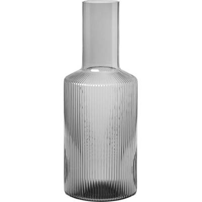 Ferm Living Karafa Ripple 1 l, Smoked Grey, 100125112