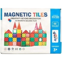 Magna-Tiles Magnetická stavebnica sada 88ks