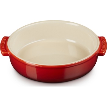 Le Creuset Чиния с разделения за сервиране на закуски Le Creuset 14 см черешова (72102140600001)