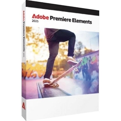 Adobe Premiere Elements 2025 Win/Mac CZ (elektronická licence) 12 měsíců – Zboží Živě