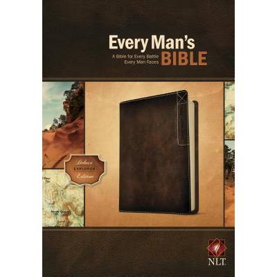 Every Man's Bible-NLT Deluxe Explorer | Stephen Arterburn, Dean Merrill