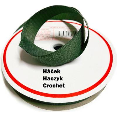 Pásek na suchý zip Háček, barva khaki 50 mm balení 25 m