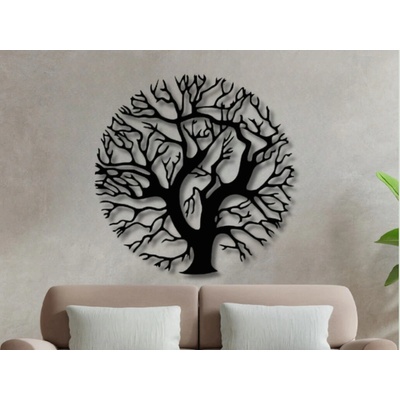 Drevený strom života - Glui - 60cm Dekor: ANTRACIT 0164, BIELA 0101, ČIERNA 0190, DUB Bronze tmavý 090, DUB Sonoma 3025, DUB Zlatý 003, ORECH 0729, SIVÁ 0112, Rozmer: 60cm